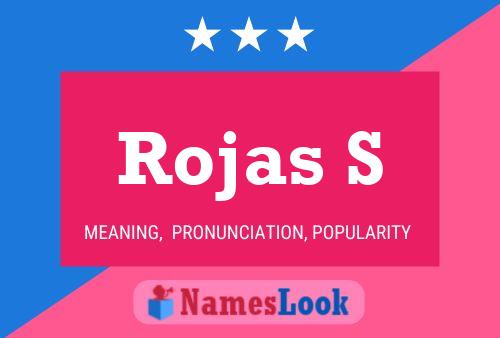 Poster del nome Rojas S