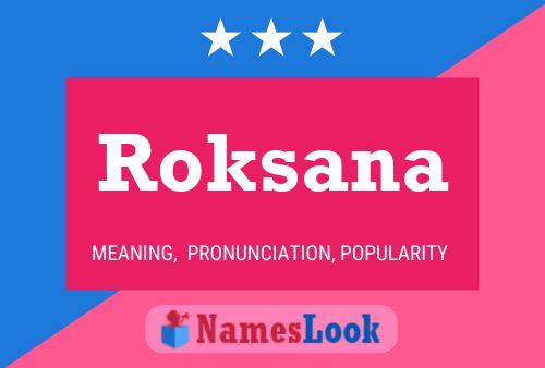 Poster del nome Roksana