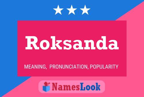 Poster del nome Roksanda