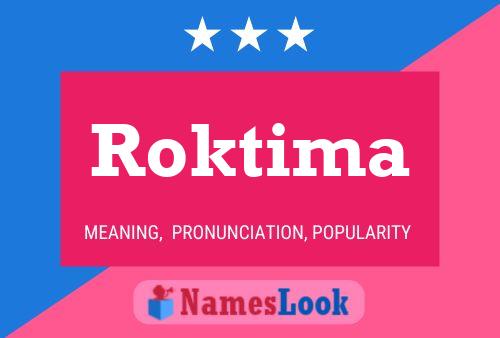 Poster del nome Roktima