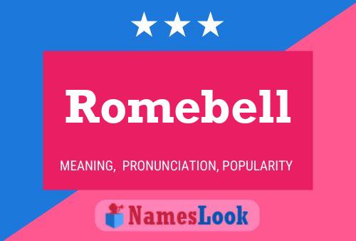 Poster del nome Romebell