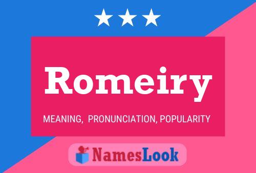 Poster del nome Romeiry