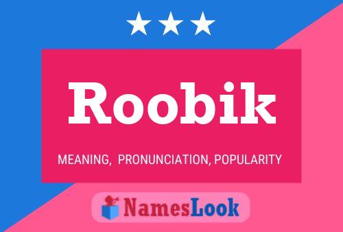 Poster del nome Roobik