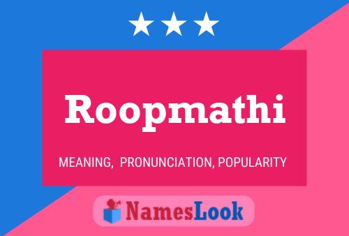 Poster del nome Roopmathi