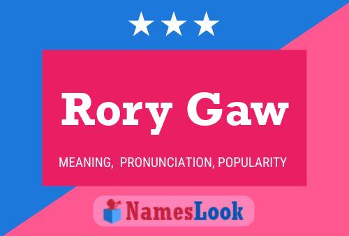 Poster del nome Rory Gaw