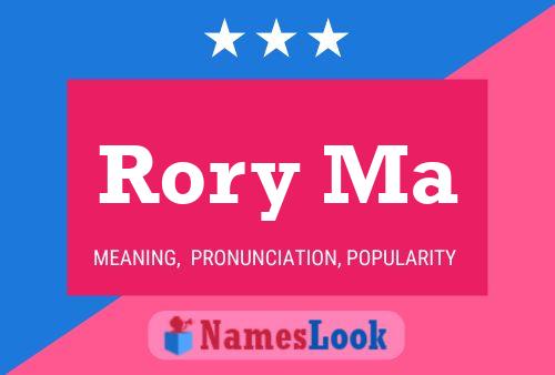 Poster del nome Rory Ma