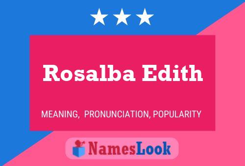 Poster del nome Rosalba Edith