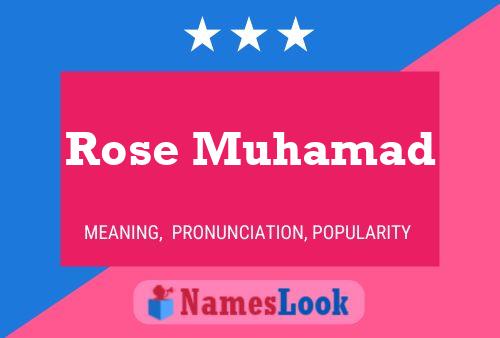 Poster del nome Rose Muhamad