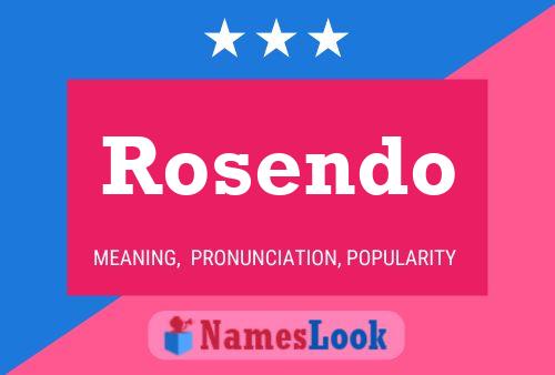 Poster del nome Rosendo