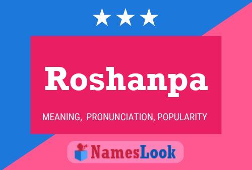 Poster del nome Roshanpa