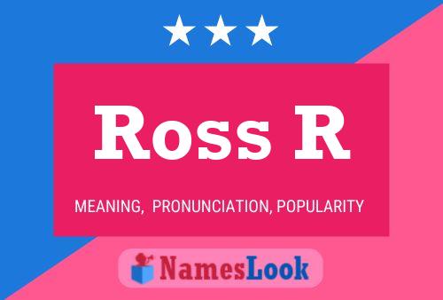 Poster del nome Ross R