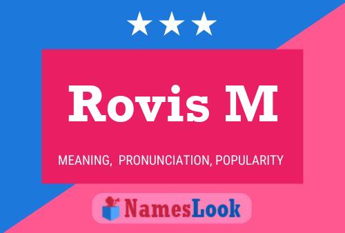 Poster del nome Rovis M