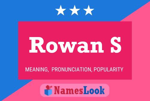 Poster del nome Rowan S