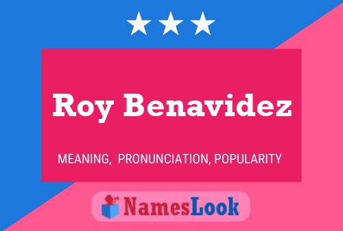 Poster del nome Roy Benavidez