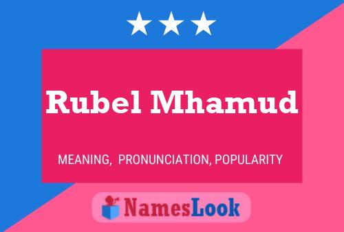 Poster del nome Rubel Mhamud