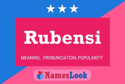 Poster del nome Rubensi