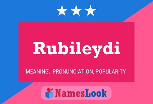 Poster del nome Rubileydi