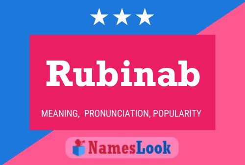 Poster del nome Rubinab