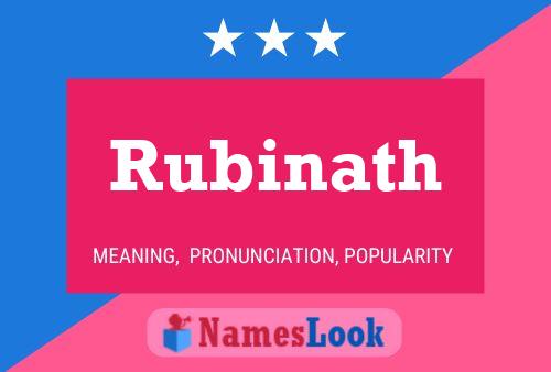 Poster del nome Rubinath