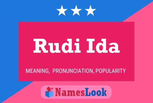 Poster del nome Rudi Ida