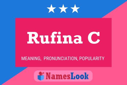 Poster del nome Rufina C