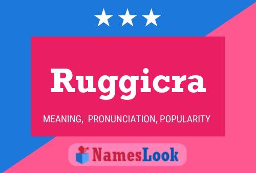 Poster del nome Ruggicra