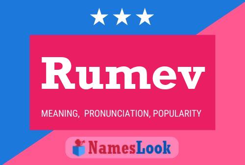 Poster del nome Rumev