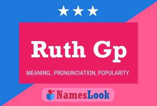 Poster del nome Ruth Gp