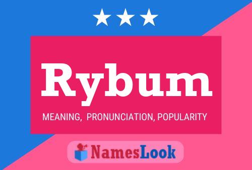 Poster del nome Rybum