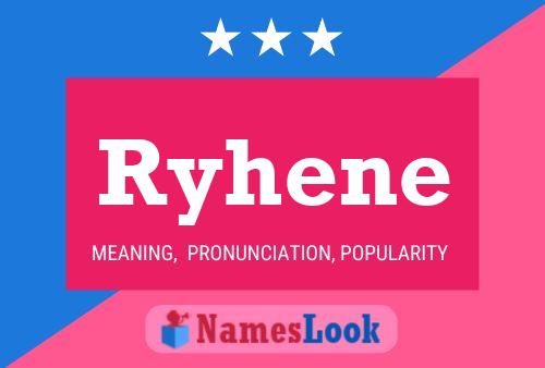 Poster del nome Ryhene