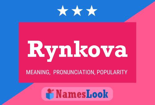 Poster del nome Rynkova