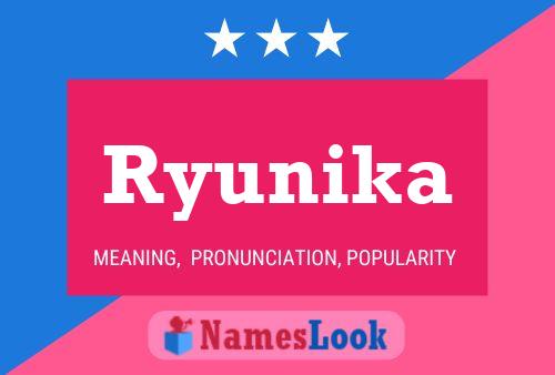 Poster del nome Ryunika