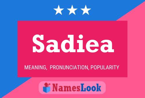 Poster del nome Sadiea