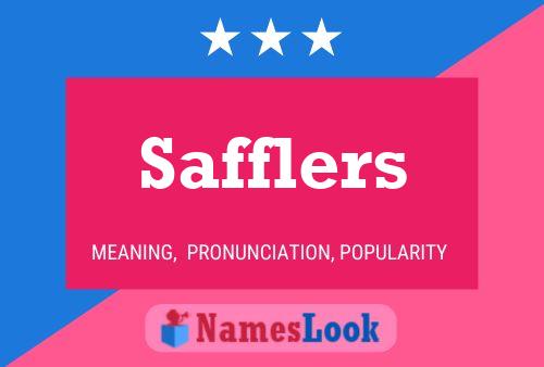 Poster del nome Safflers