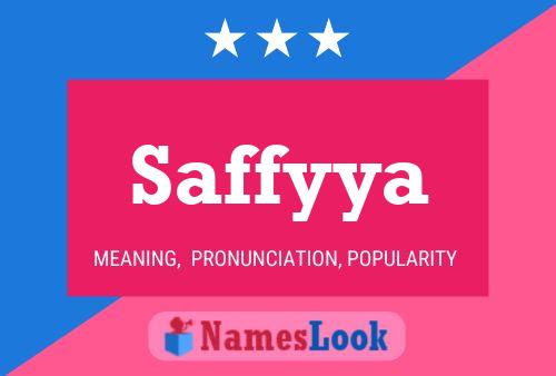 Poster del nome Saffyya