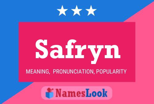 Poster del nome Safryn