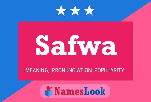 Poster del nome Safwa