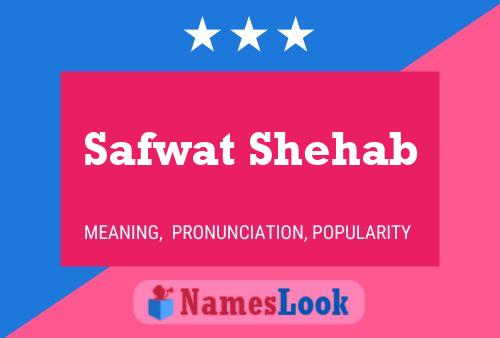 Poster del nome Safwat Shehab