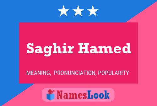 Poster del nome Saghir Hamed