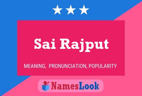 Poster del nome Sai Rajput