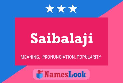 Poster del nome Saibalaji