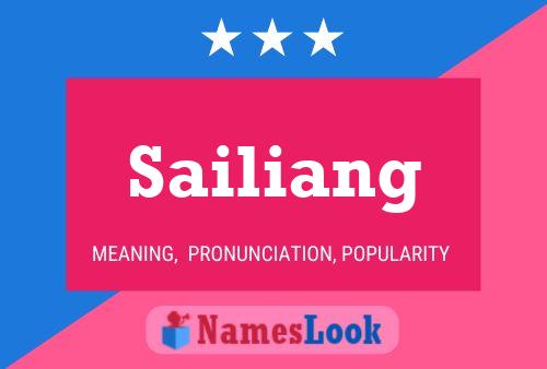 Poster del nome Sailiang