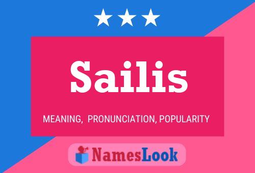 Poster del nome Sailis