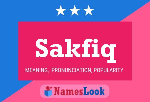 Poster del nome Sakfiq