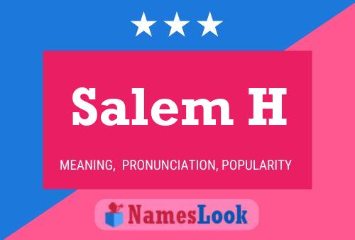 Poster del nome Salem H