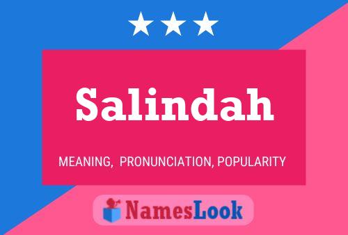 Poster del nome Salindah