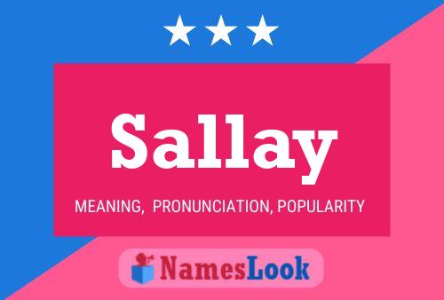 Poster del nome Sallay