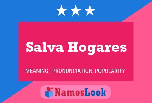 Poster del nome Salva Hogares