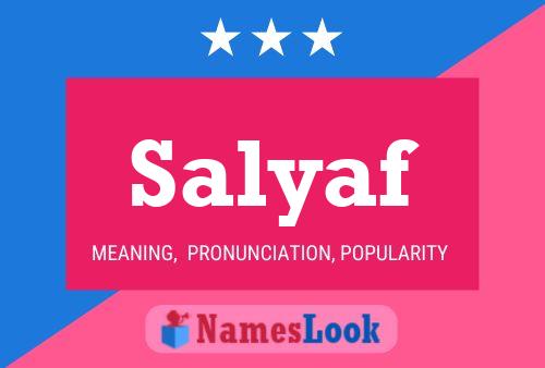 Poster del nome Salyaf