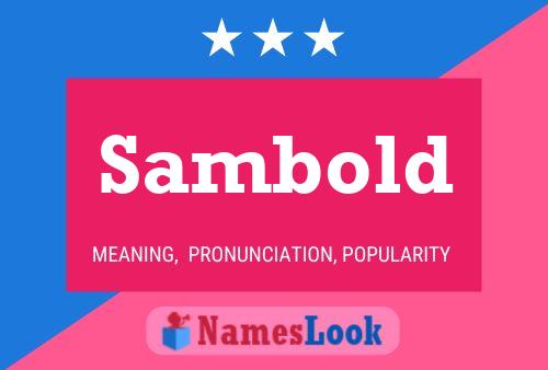 Poster del nome Sambold